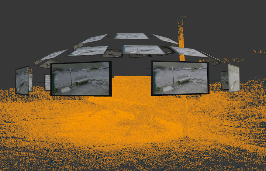 Open World 3D Inspection with Mobile Robots producing High-Fidelity 3D Reconstructions (3D Gaussian Splatting)